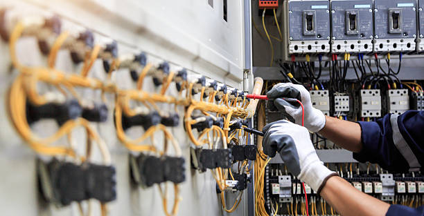 Professional Electrician technician working in Ludowici, GA